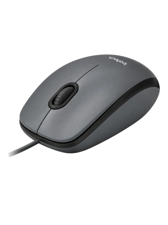Мышка Logitech M100 проводная USB, оптическая, 1000 DPI, 3 кнопки