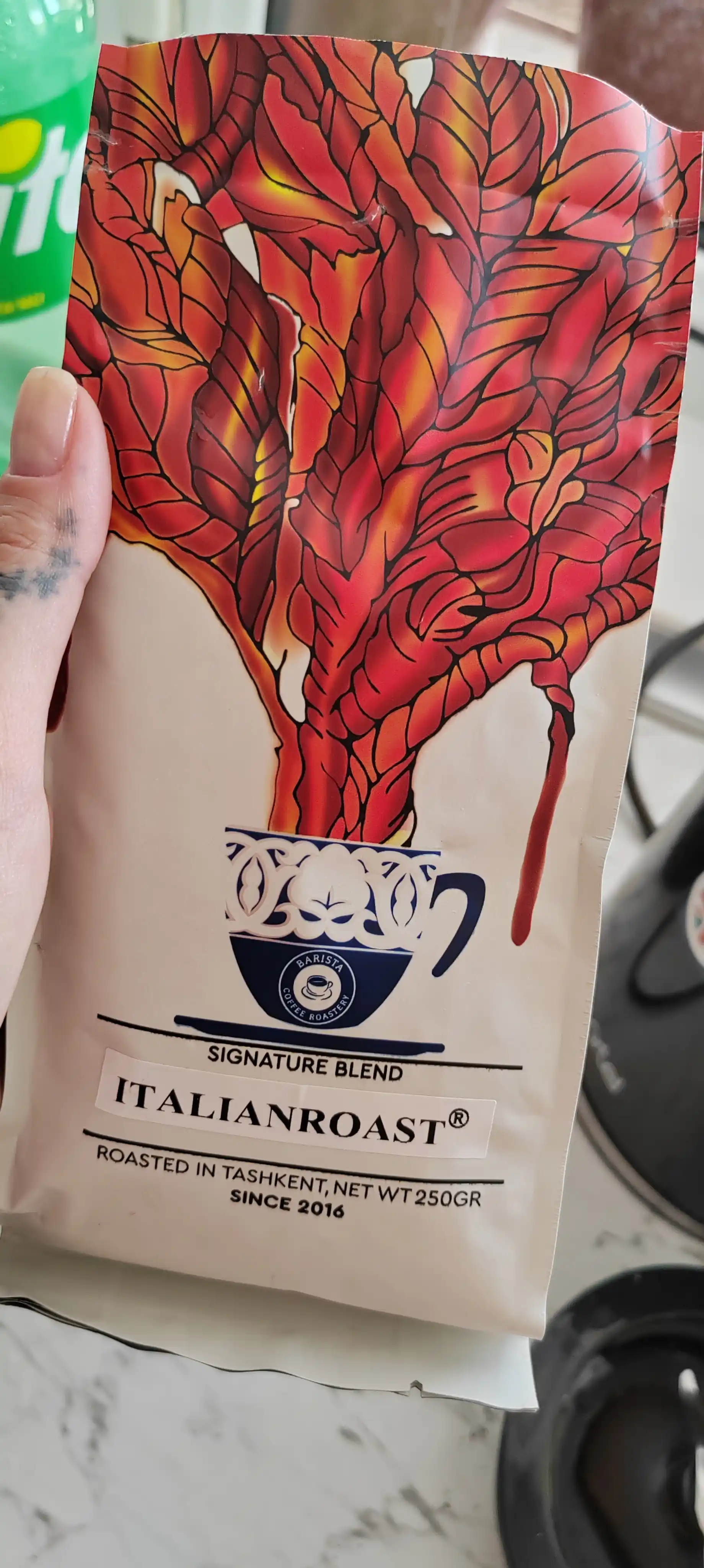 Qahva donalari ITALIANROAST, 250 gr
