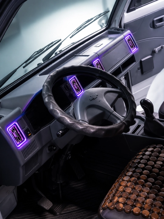 Дефлекторы капота в стиле Cobalt, Damas для Mercedes-AMG с RGB-подсветкой, комплект 1-4 штук