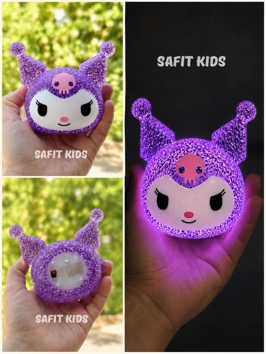 Bolalar uchun LED tungi chiroq, Hello Kitty va Stitch dekorativ tungi chiroq
