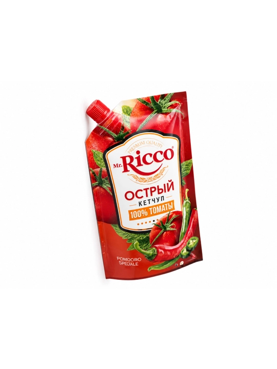 Кетчуп Mr.Ricco томатный 300 г, натуральный соус для мяса, гриля и шашлыка, 8 вкусов
