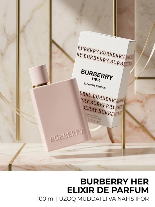 Ayollar atiri Burberry Her Elixir de Parfum parfyum suvi 100 ml