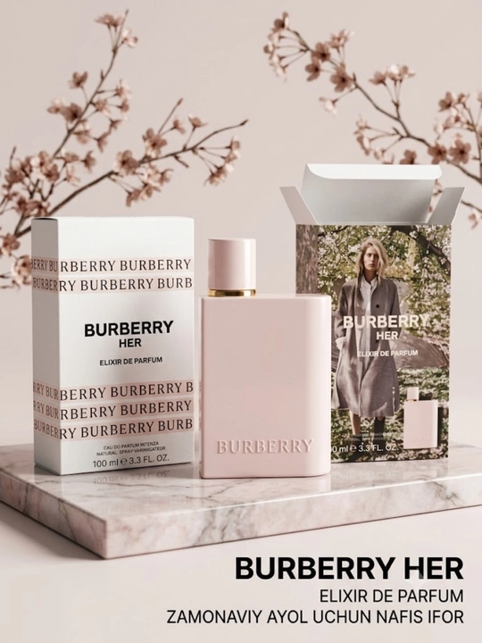 Ayollar atiri Burberry Her Elixir de Parfum parfyum suvi 100 ml - 