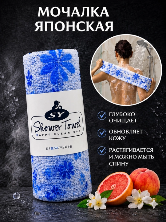 Mochalka sochiq badan uchun Skin Care, gulli - 