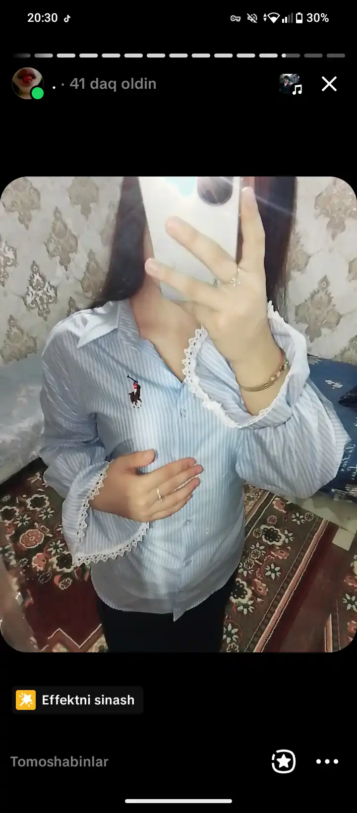 Ayollar ko‘ylagi, klassik, uzun yengli, paxtali, asosiy model