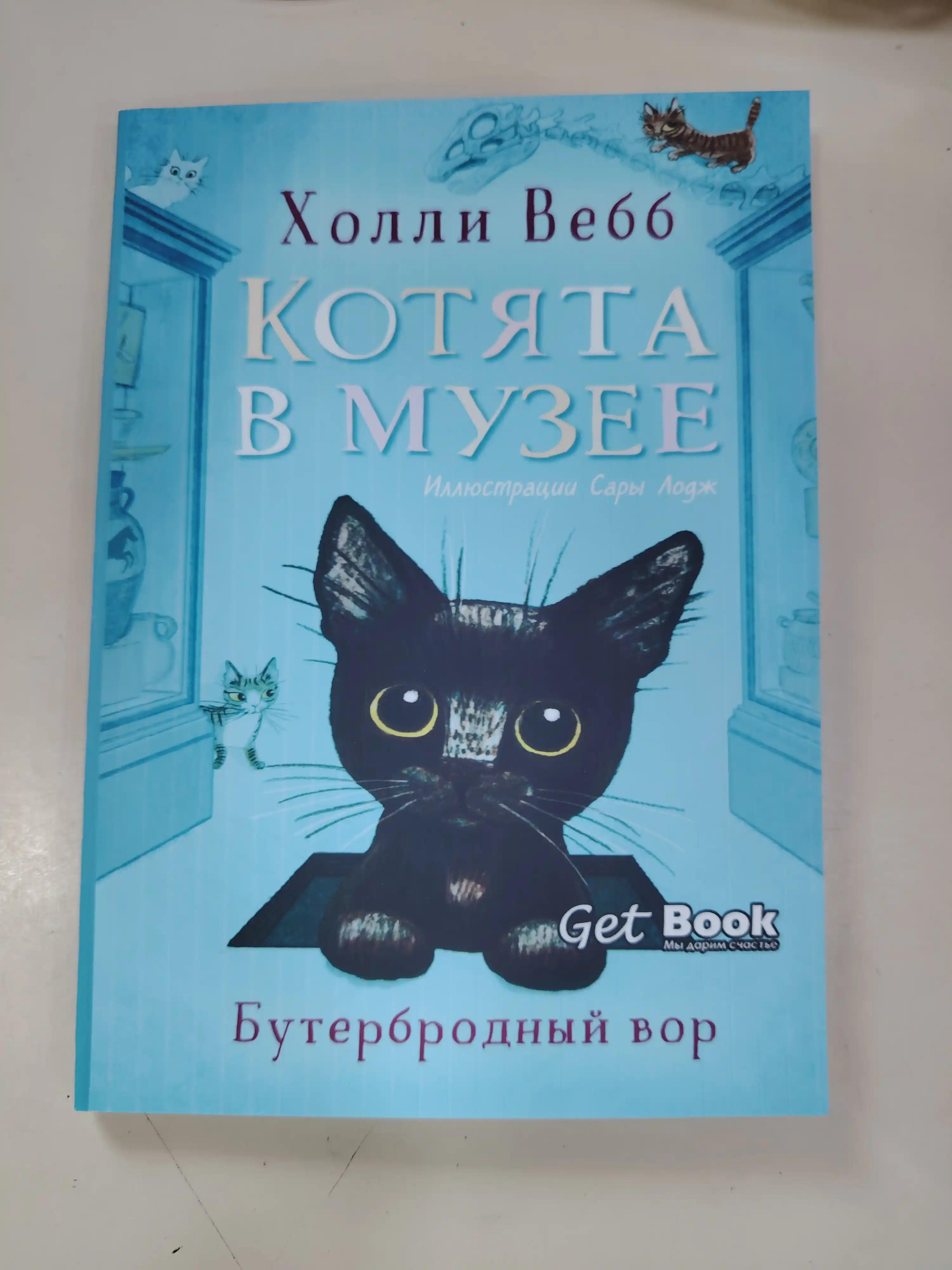 Комплект из 4-х книг Котята в музее Холли Вебб