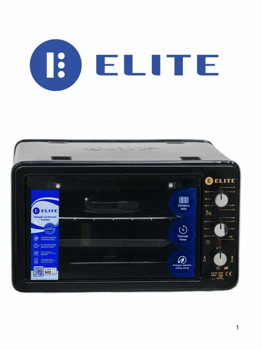 Mini pech ELITE EO-4002, 40 litr 3 yil kafolatlangan - 