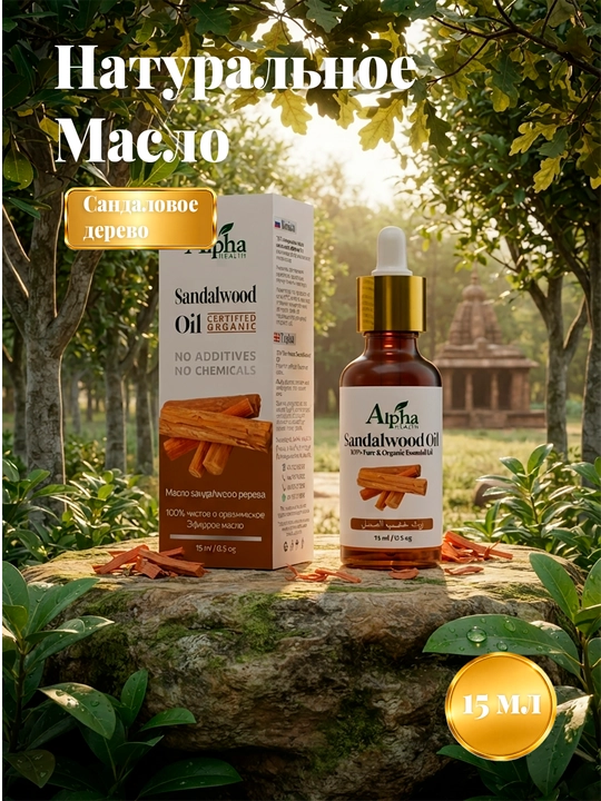 Tabiiy efir moyi diffuzor va havo namlagich uchun, kundalik parvarish, 15 ml - 