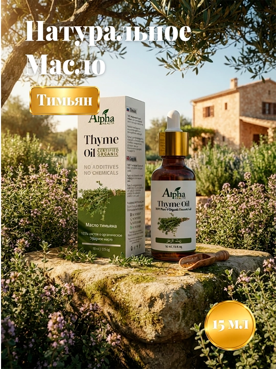 Tabiiy efir moyi diffuzor va havo namlagich uchun, kundalik parvarish, 15 ml - 