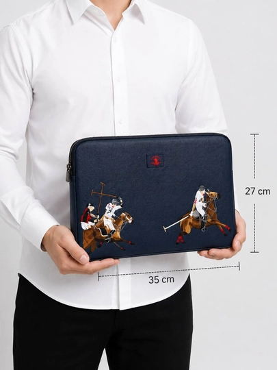 Santa Barbara Polo & Racquet Club мужская барсетка сумка, клатч для ноутбука и документов