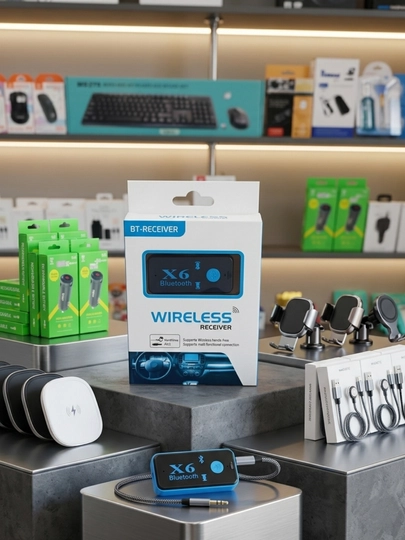 Bluetooth Wireless Receiver – беспроводной аудиоприёмник для автомобиля