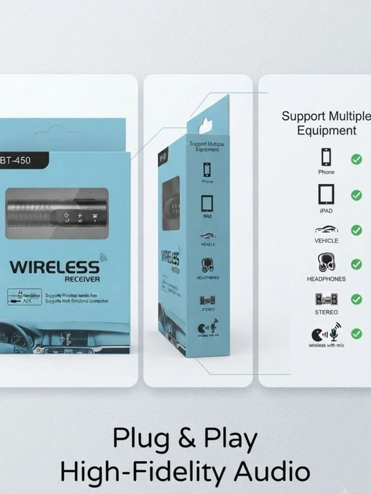 Bluetooth Wireless Receiver – беспроводной аудиоприёмник для автомобиля