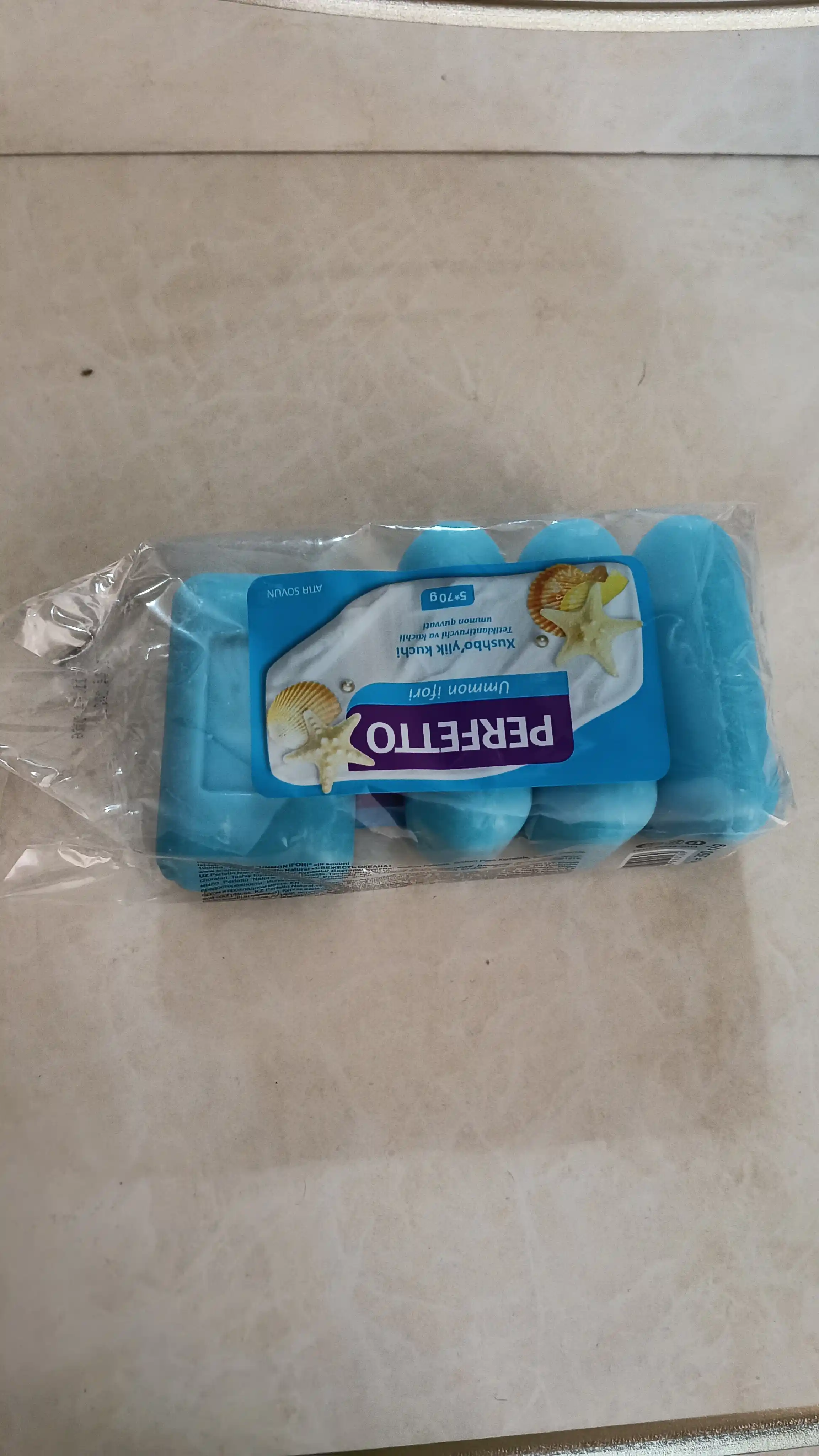 Мыло Perfetto ocean fresh, 70 гр, 5 шт