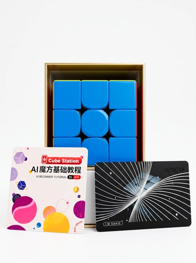 GAN professional rubik kubigi, 8 xil, sozlamalar va detallar bilan, sportbop