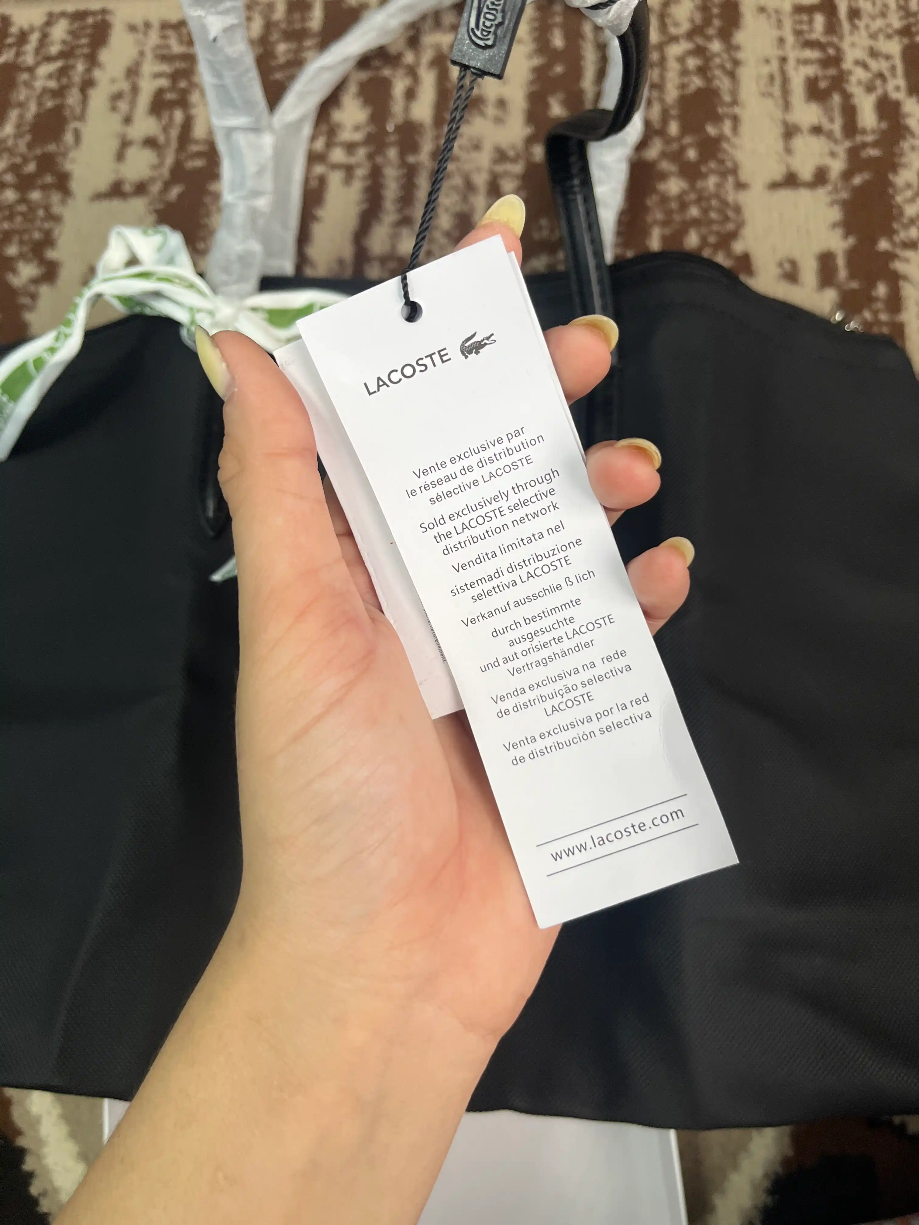 Сумка женская в стиле Lacoste
