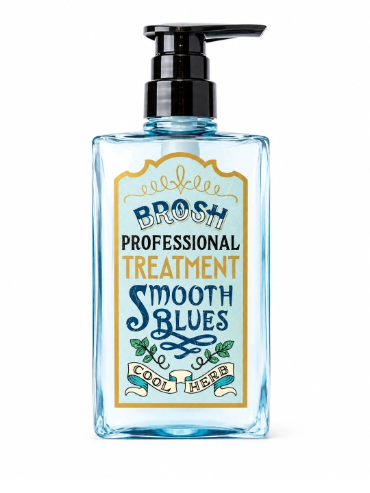 Soch uchun Konditsioner BROSH SMOOTH BLUES 400ml