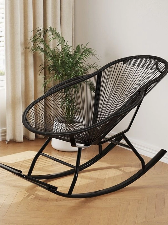 Кресло качалка, для отдыха rocking chair мягкое