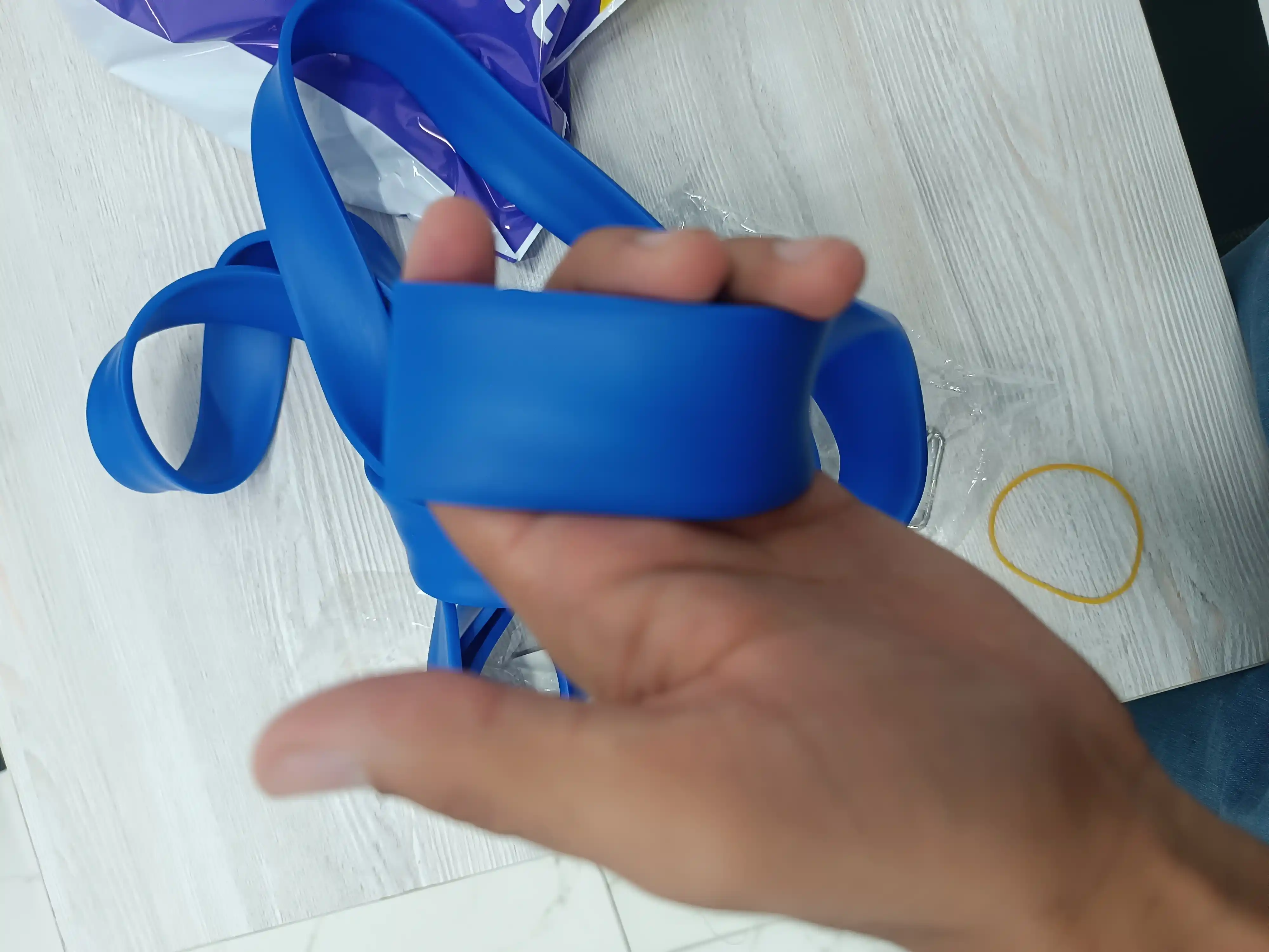 Kauchuk ekspander, Jgut-Lapsha, fitnes va yoga mashg'ulotlari uchun, 2.5 m