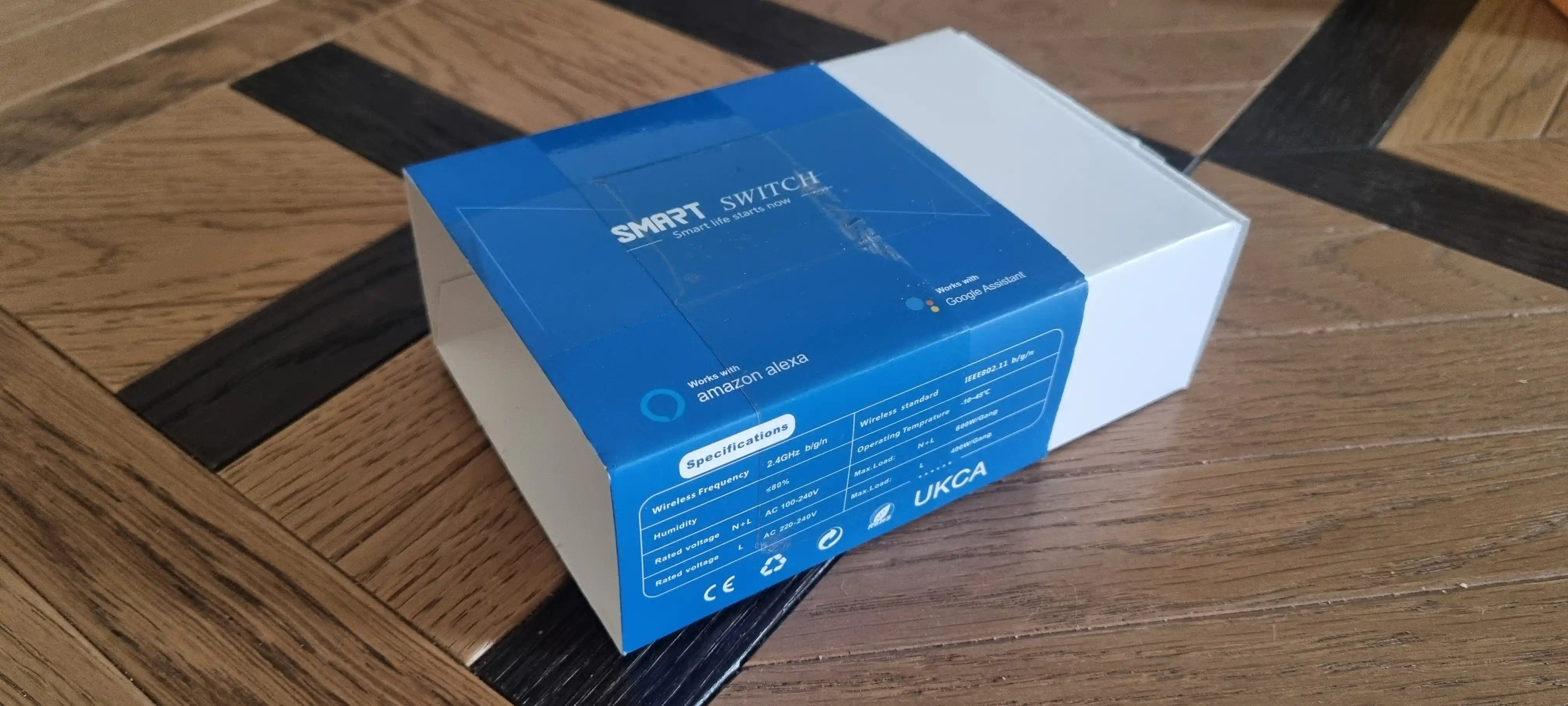 Aqlli o‘chirgich Wi-Fi, 1-2–3 zonali, LED indikatorli, devor uchun
