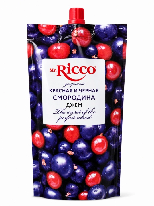 Mr.Ricco tabiiy rezavor va mevali desert djem assortimenti 300g