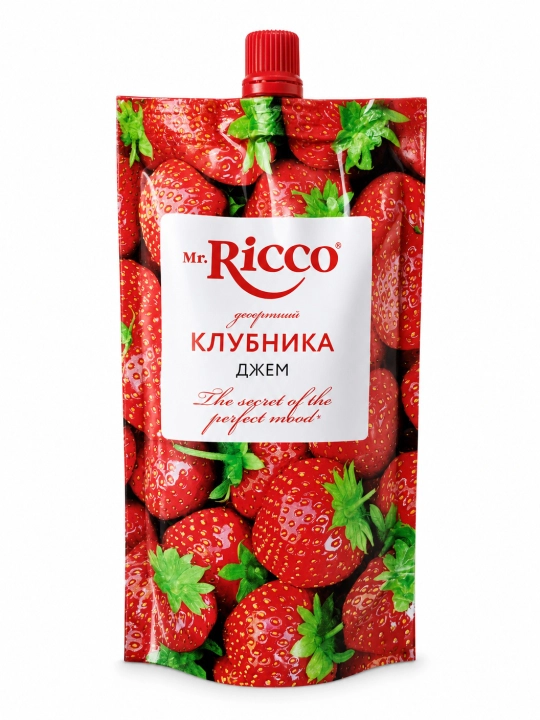 Mr.Ricco tabiiy rezavor va mevali desert djem assortimenti 300g