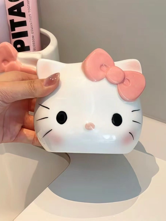 Органайзер Hello Kitty, настольный контейнер для хранения мелких предметов