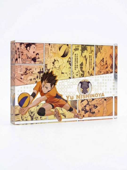 Anime voleybol, akril haykalcha Kuroo Tetsuro, Shoyo Hinata, Kenma Kozume, Key Sukishima
