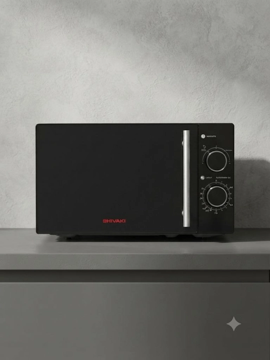 Shivaki MM720C2GT oq mikroto‘lqinli pechi, 20 l