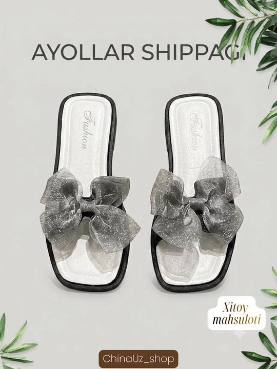 Ayollar shippagi, yozgi, yumshoq, qulay, 36-39