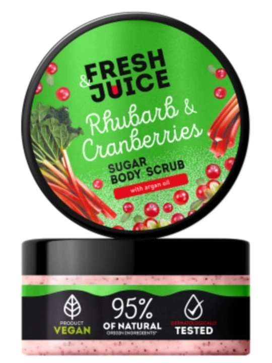 Сахарный скраб для тела Fresh Juice Маракуйя и Тиаре, 225 мл