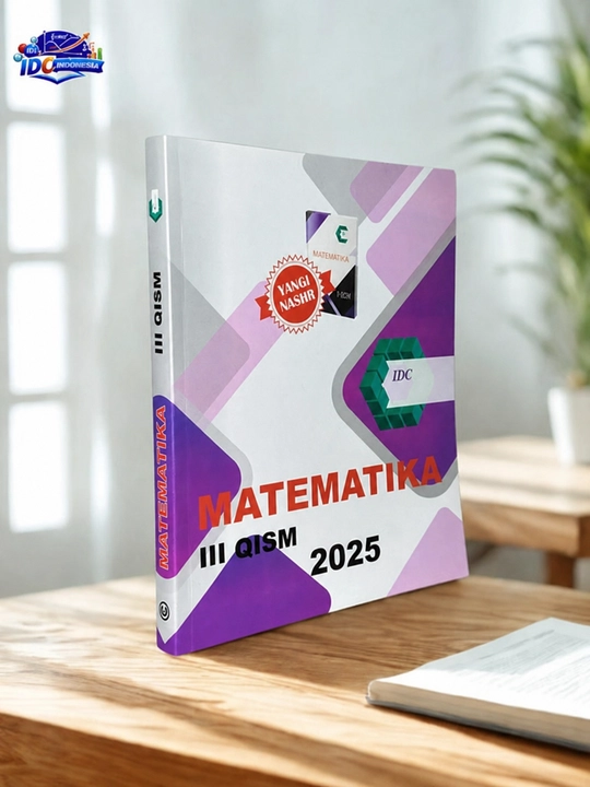 IDC matematika, abituriyentlar uchun matematika, 1,2,3-qism IDC 2025, matematika kitob - 