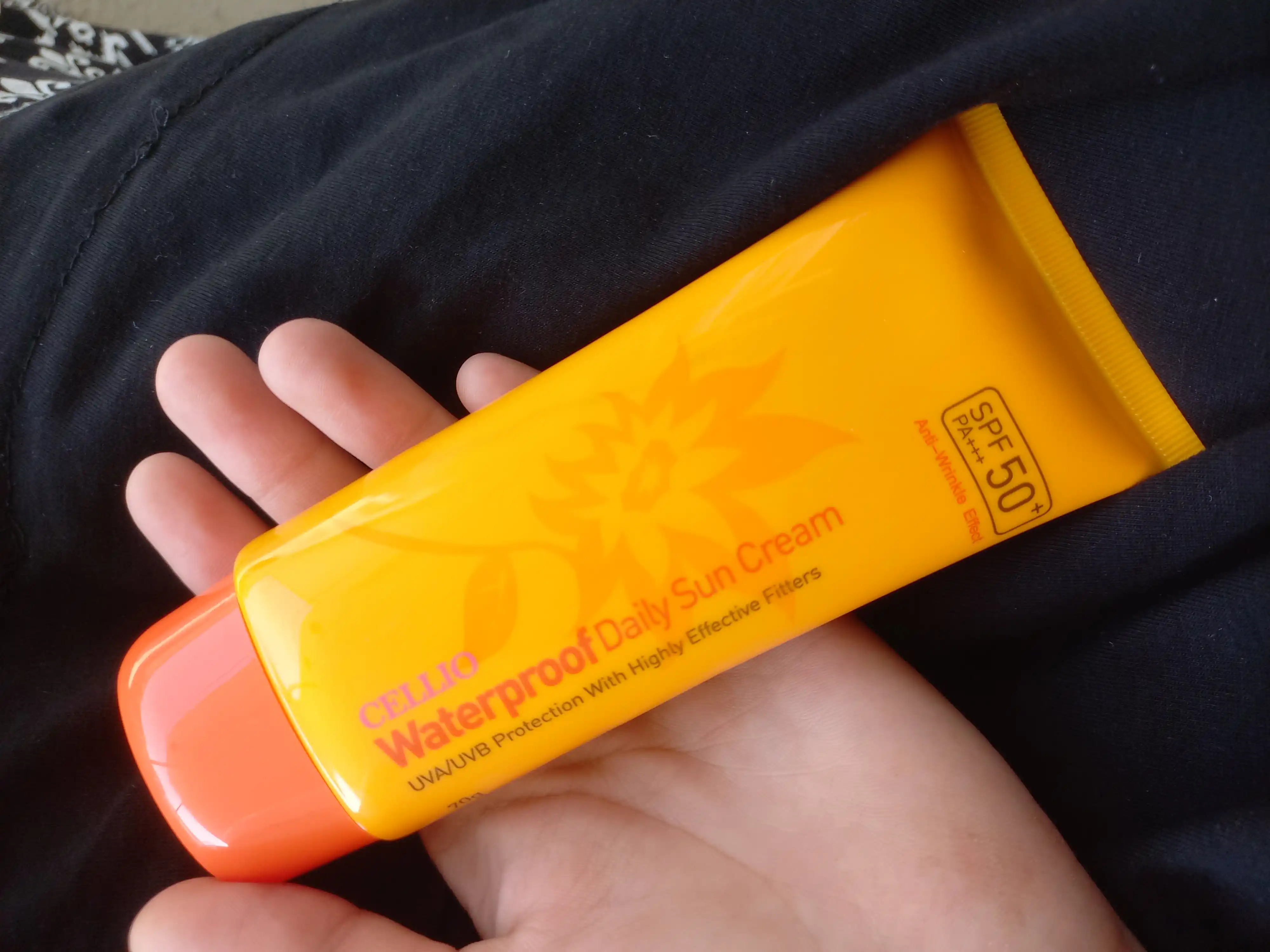Quyoshdan himoya qiluvchi krem kollagen bilan, Cellio, yuz va tana uchun SPF 50+, 70 ml