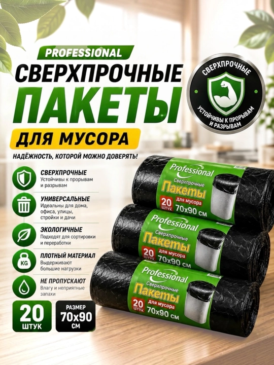 Мешок для мусора, мусорный мешок, мусорные пакеты, пакеты для мусора