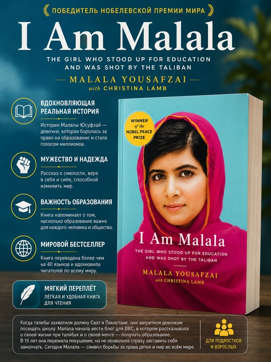 I Am Malala, Malala Yousafzai, Christina Lamb - 