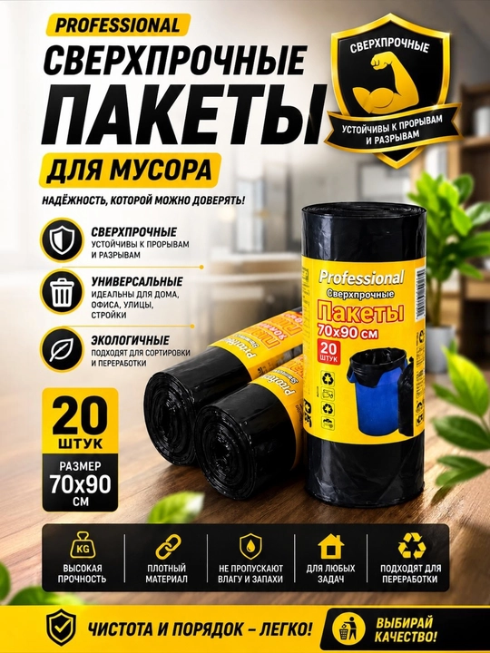Мешок для мусора, мусорный мешок, мусорные пакеты, пакеты для мусора