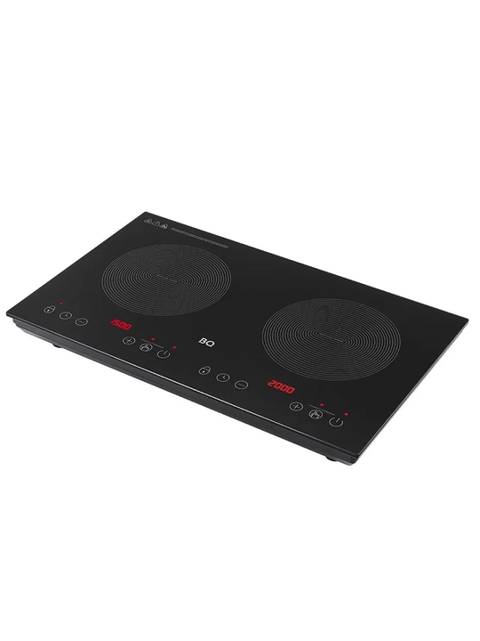 Ikki konforkali induksion elektr plita BQ HP105W, 3500 Vt quvvat