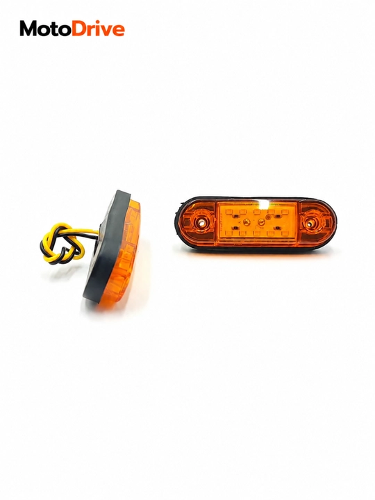 Barcha turdagi transport vositalari uchun universal LED gabarit chirog‘i, 2 dona