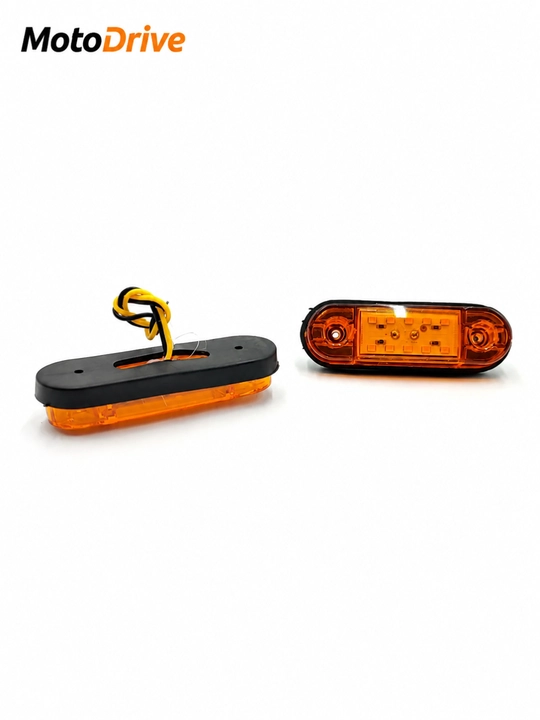 Barcha turdagi transport vositalari uchun universal LED gabarit chirog‘i, 2 dona