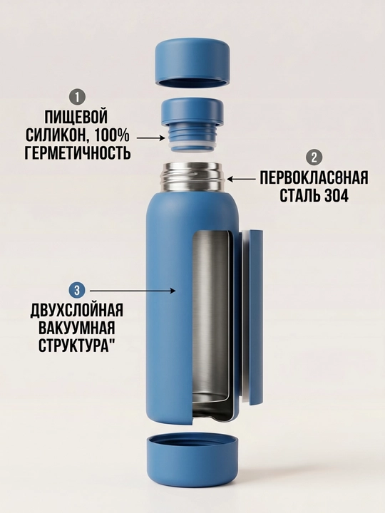 Termos-shisha 450 ml, matli soft-touch