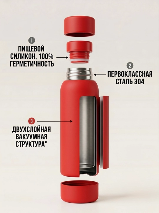 Termos-shisha 450 ml, matli soft-touch