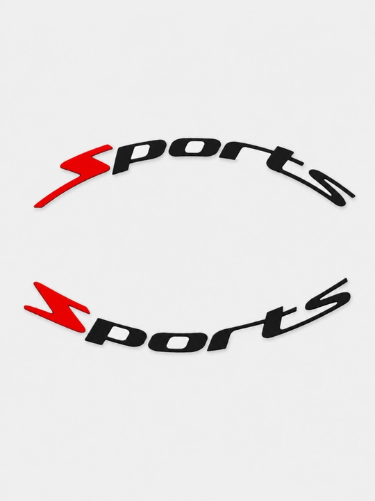 Avtomobil shinalari uchun SPORT va PERFORMANCE yozuvli dekorativ stikerlar