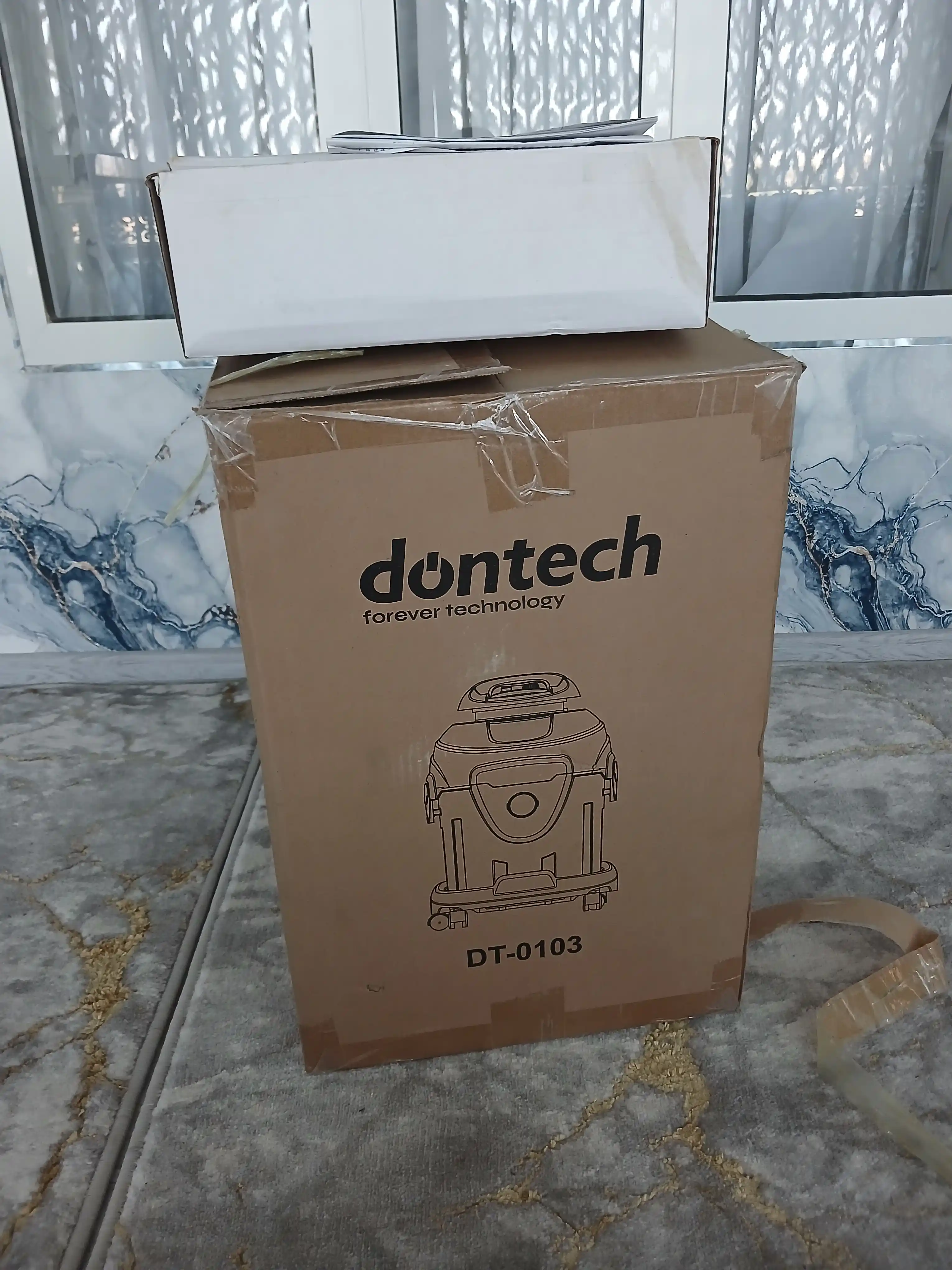 Моющий пылесос Dontech, 4 в 1 – влажная и сухая уборка, функция мойки, 1400 Вт