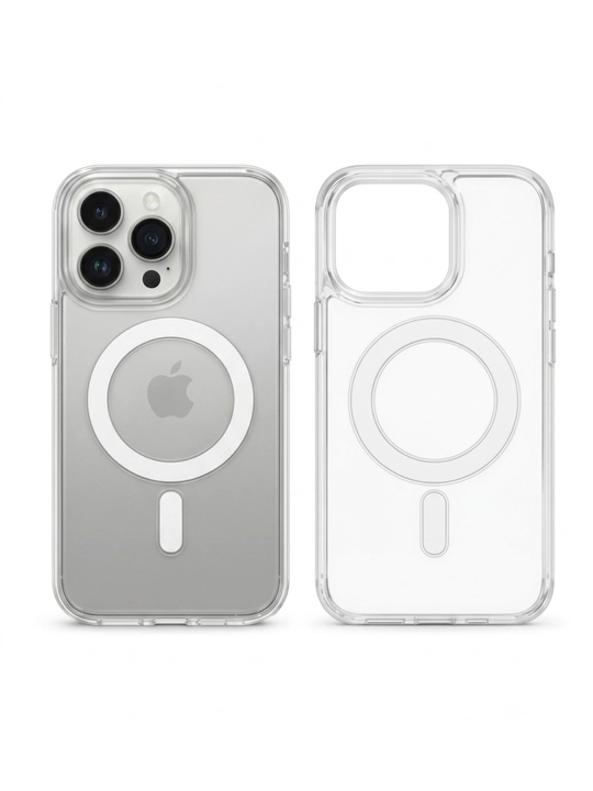 Chexol IPhone 11, 12, 13, 14, 15, 16, 17 Pro Max uchun MagSafe chehol,