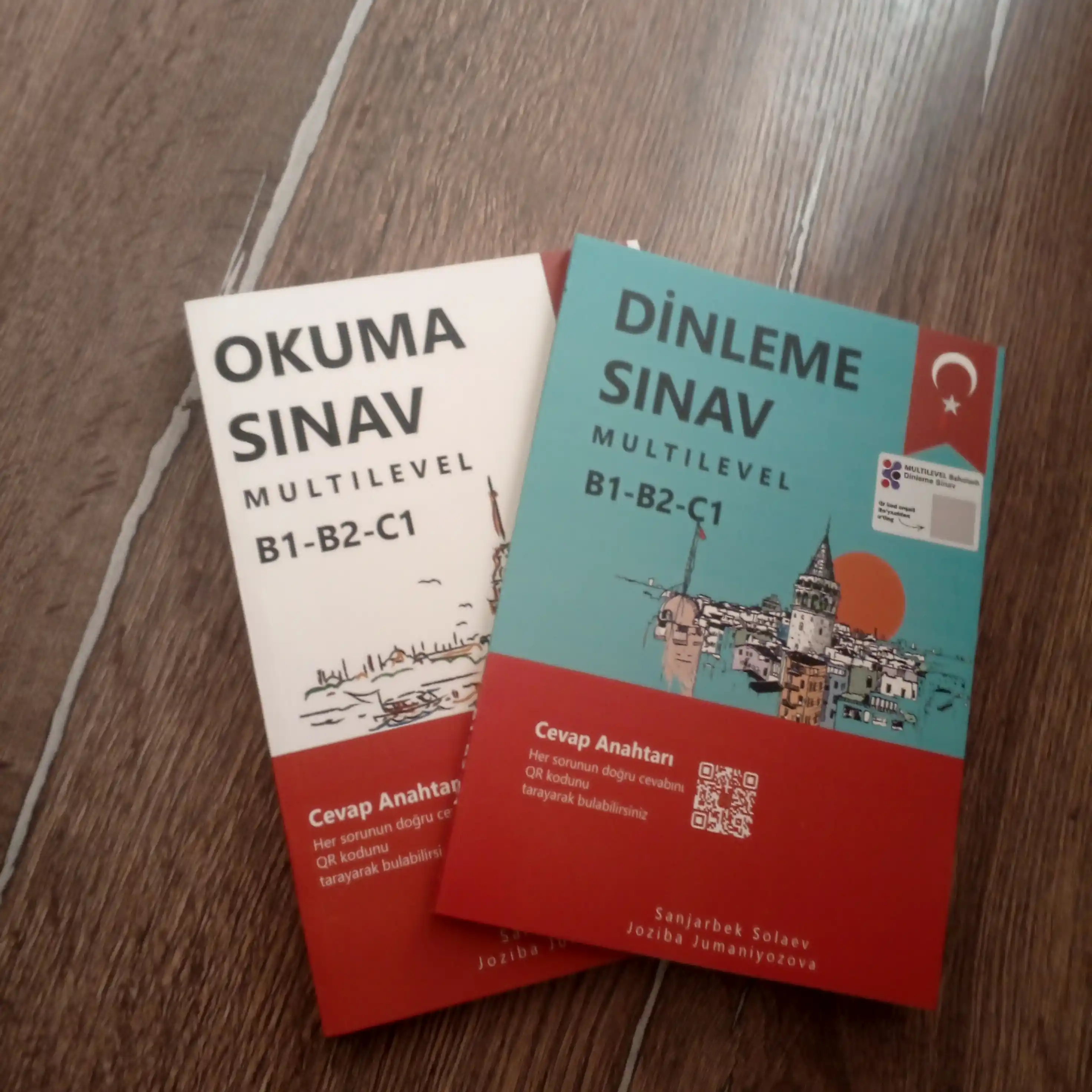 CEFR B1, B2, C1 uchun turk tilidagi Sinav Multilevel, Dinleme, Okuma, Yazma, Konusma kitob