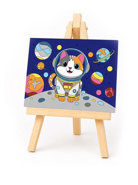 Kosmonavt nomli kanva surat, 20 x 30 x 1,8 sm