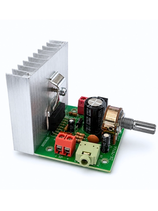Стереоусилитель 2.0 для пассивных колонок, 12 В, DX-797AA / DX-7377 / DX7190