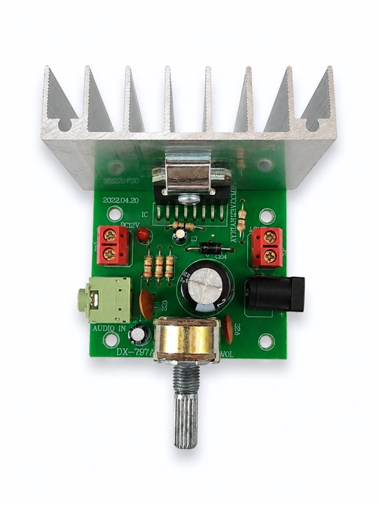 Стереоусилитель 2.0 для пассивных колонок, 12 В, DX-797AA / DX-7377 / DX7190