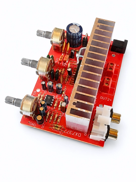 Стереоусилитель 2.0 для пассивных колонок, 12 В, DX-797AA / DX-7377 / DX7190