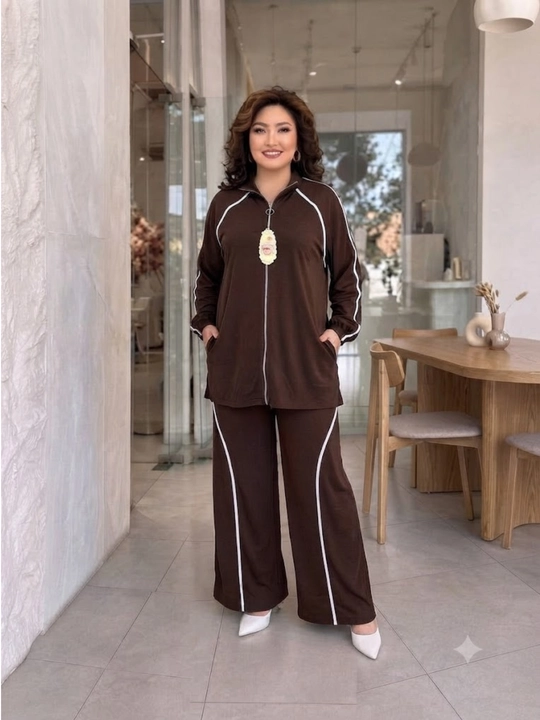 Ayollar dvoykasi, ayollar kostyumi, oversize, turk trikotaji, kundalik kiyim 48–60