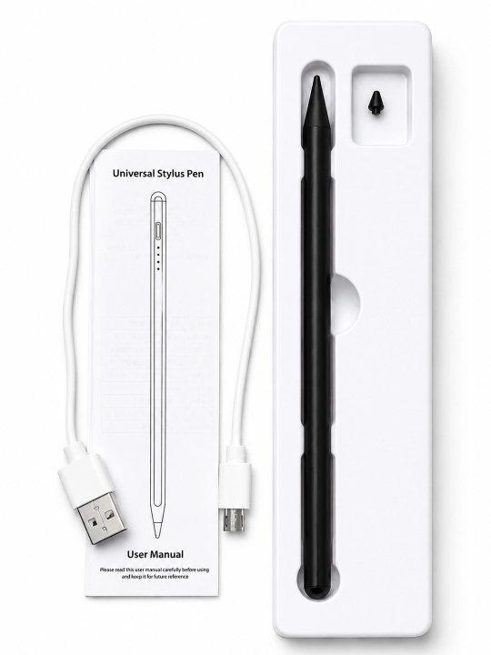 Planshet va smartfon uchun universal stilus, Type-C, sensorli, iOS Android Windows uchun
